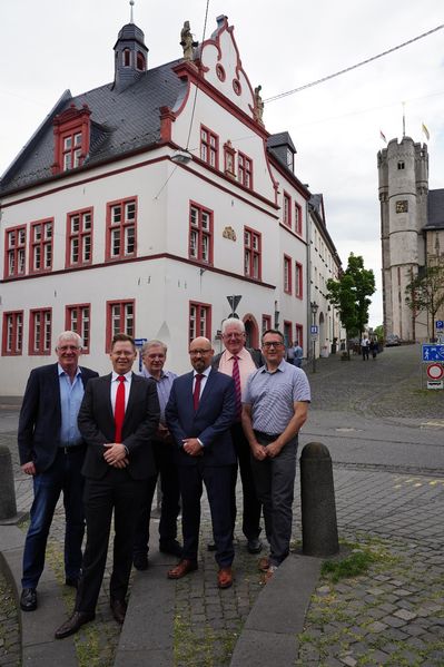 v.l.n.r.: Robert Ritter, Sven Koch, Achim Weidung, Andrej Kühn, Peter Gansen, Michael Schwab
